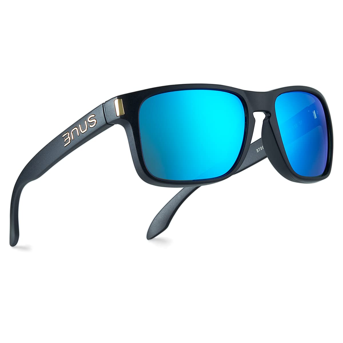 BNUS Corning Glass Lens Sunglasses for Men Women, Polarized Option UV400