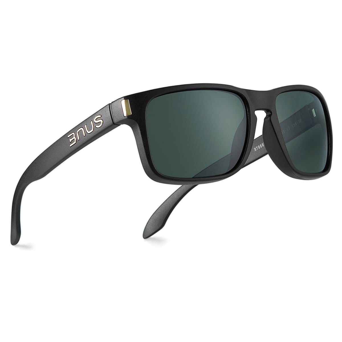 BNUS Corning Glass Lens Sunglasses for Men Women, Polarized Option UV400