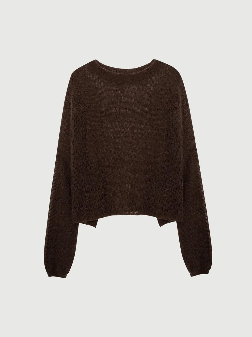 Silk Cashmere Blend Sweater for Women, Lightweight Crewneck Knit Pullover Jumper for Spring Layering