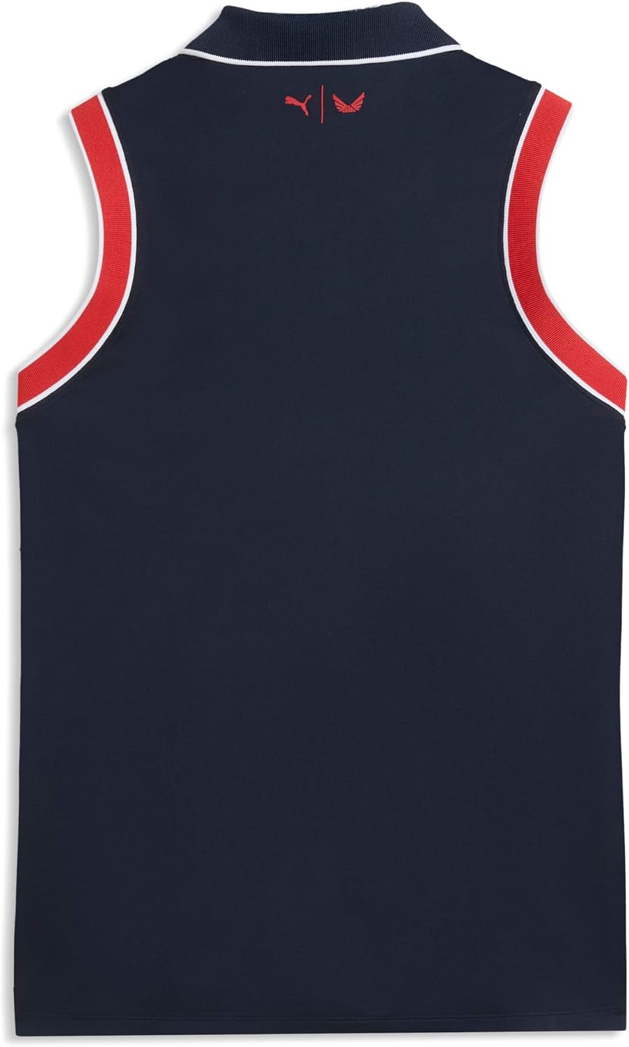 PUMA Women's X Volition Solid Sleeveless Golf Polo