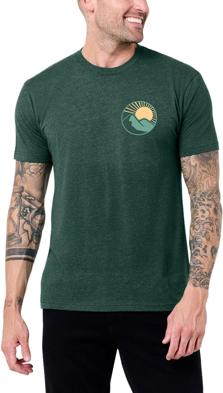 Mens Graphic T-Shirts Cool Nature Design Tees Short Sleeve S-4XL