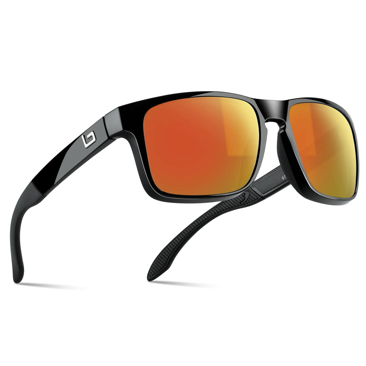 BNUS Corning Glass Lens Sunglasses for Men Women, Polarized Option UV400