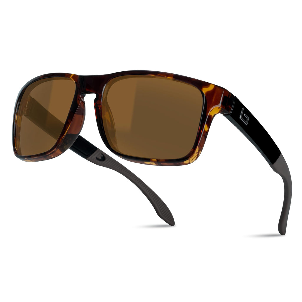 BNUS Corning Glass Lens Sunglasses for Men Women, Polarized Option UV400