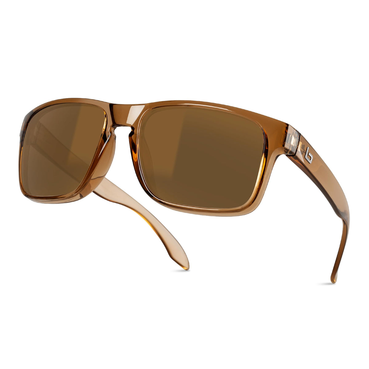 BNUS Corning Glass Lens Sunglasses for Men Women, Polarized Option UV400