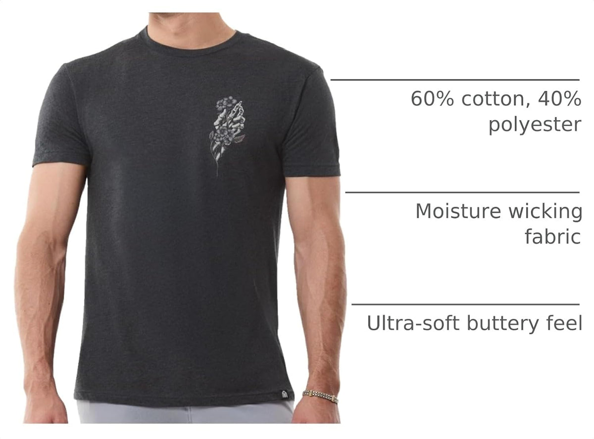 Mens Graphic T-Shirts Cool Nature Design Tees Short Sleeve S-4XL