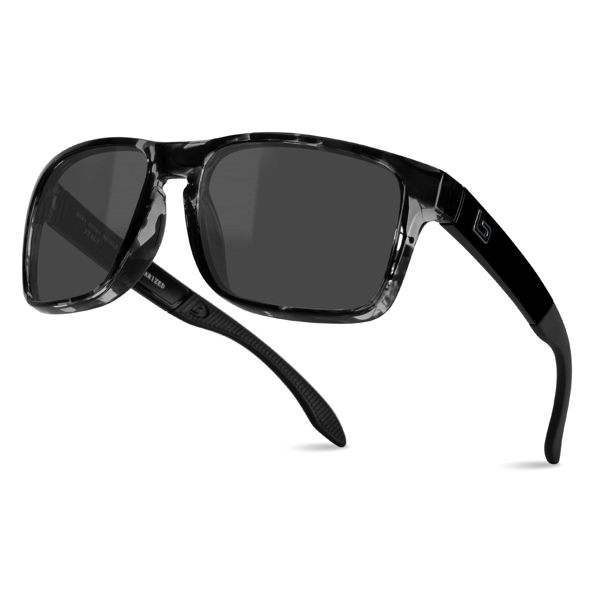 BNUS Corning Glass Lens Sunglasses for Men Women, Polarized Option UV400