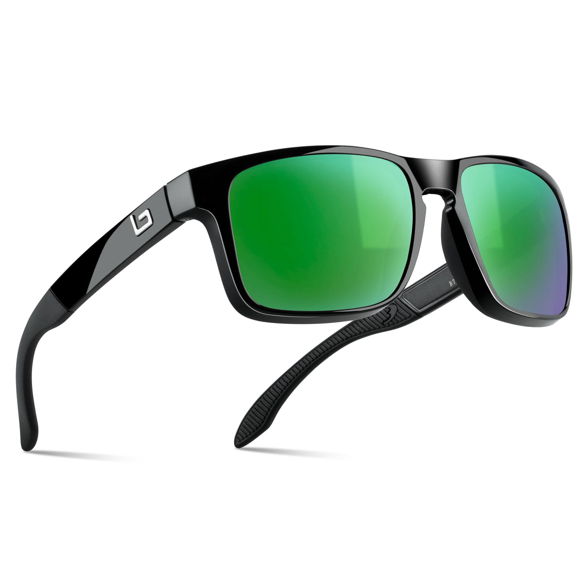 BNUS Corning Glass Lens Sunglasses for Men Women, Polarized Option UV400