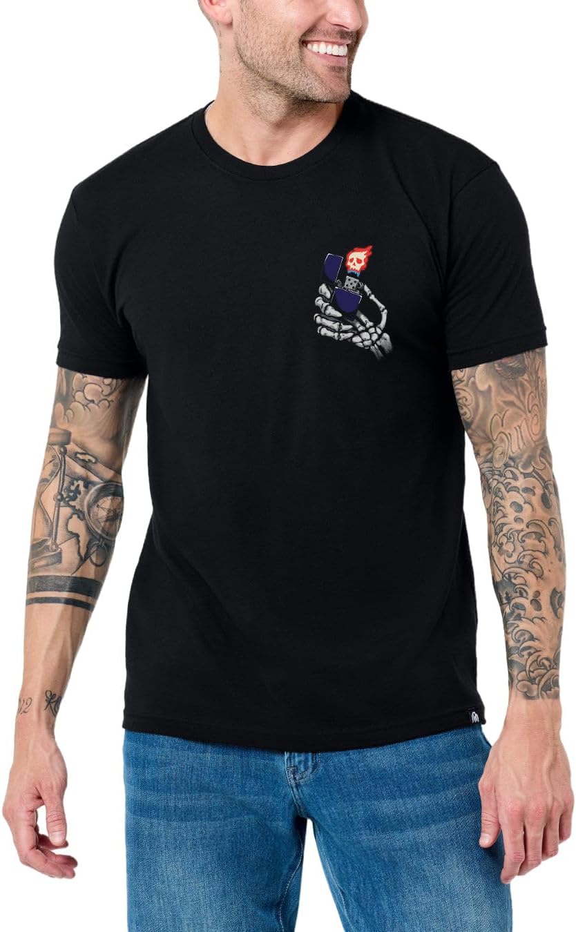 Mens Graphic T-Shirts Cool Nature Design Tees Short Sleeve S-4XL