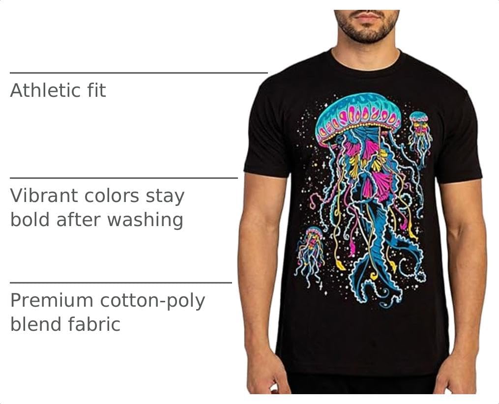 Mens Graphic T-Shirts Cool Nature Design Tees Short Sleeve S-4XL