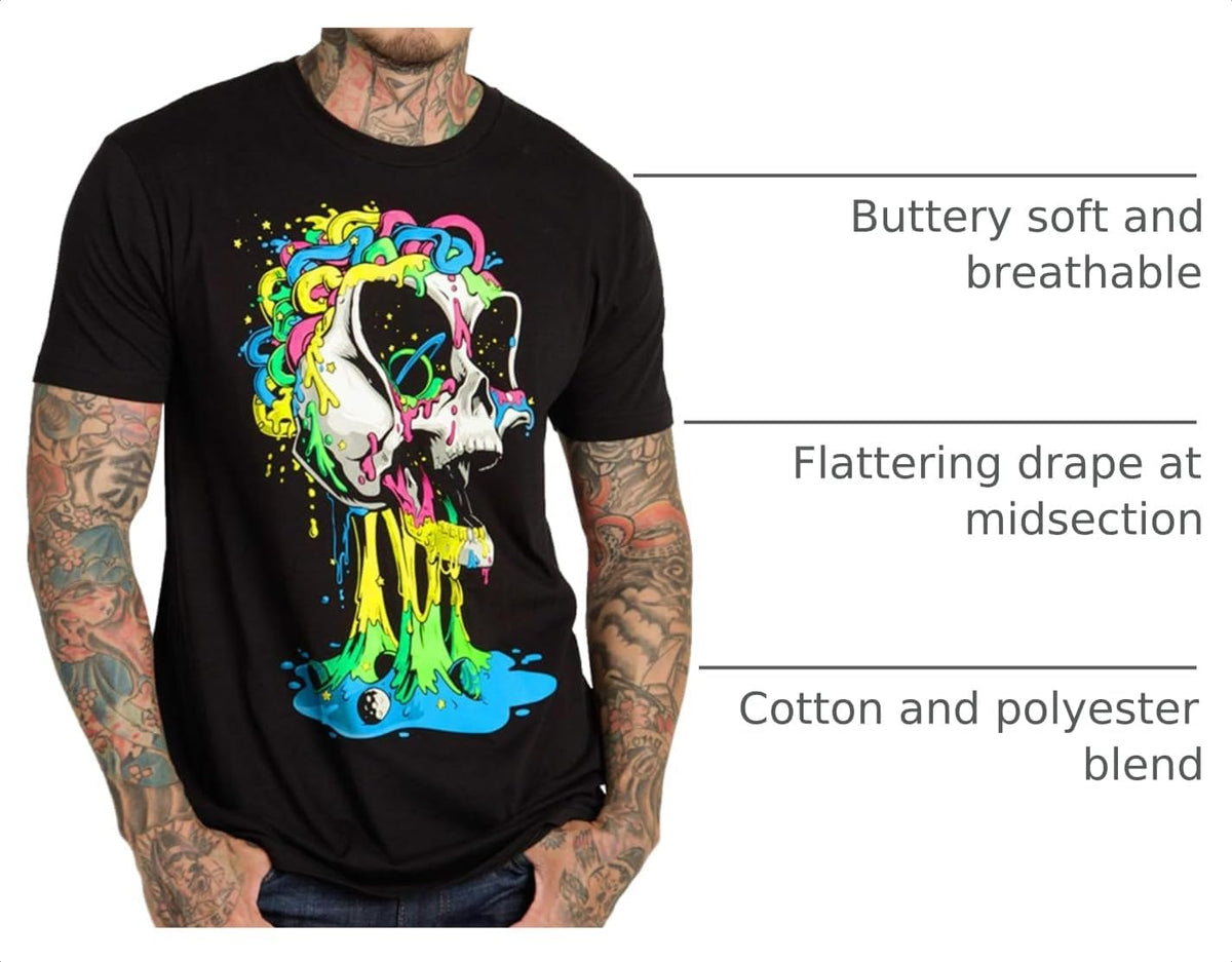 Mens Graphic T-Shirts Cool Nature Design Tees Short Sleeve S-4XL