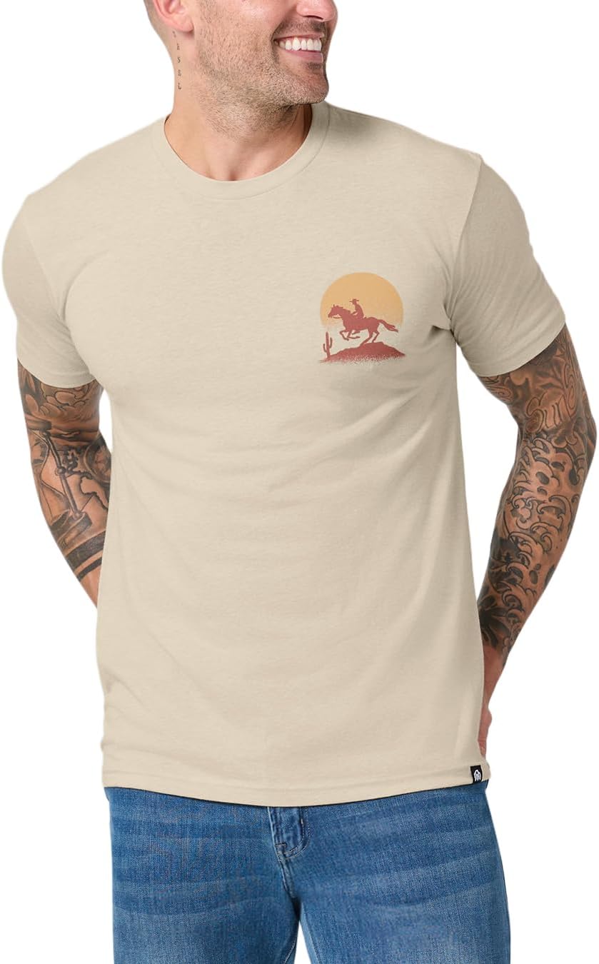 Mens Graphic T-Shirts Cool Nature Design Tees Short Sleeve S-4XL