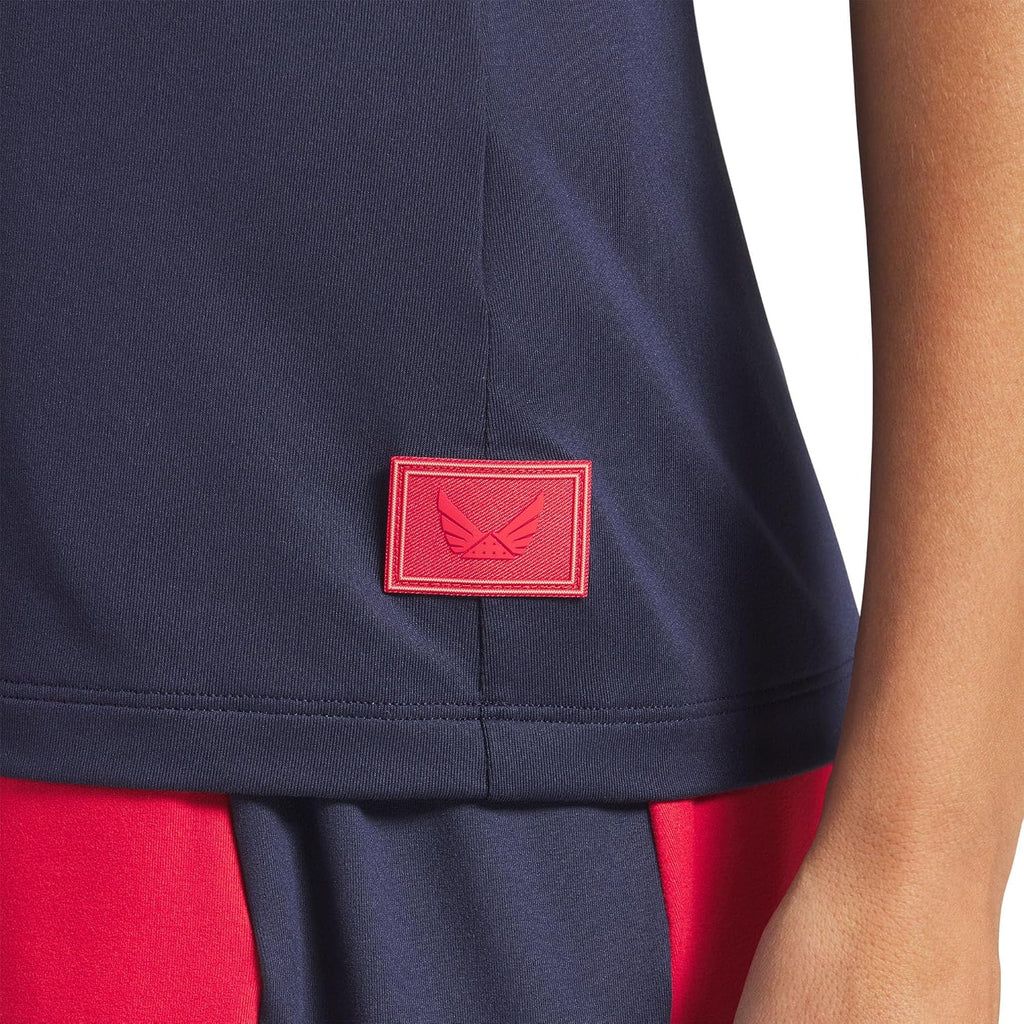 PUMA Women's X Volition Solid Sleeveless Golf Polo